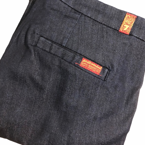 7 For All Mankind- Cropped Skinny Jeans - Picture 5 of 9